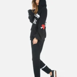 Gia Skull Lip -Outlet Sartoriax Store 4009 CSA 34187 BLK 02