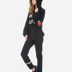 Gia Skull Lip -Outlet Sartoriax Store 4009 CSA 34187 BLK 09