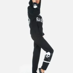 Gia Skull Lip -Outlet Sartoriax Store 4009 CSA 34187 BLK 12