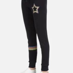 Jess Rainbow Star -Outlet Sartoriax Store 4074 MSF 12660 BLK rainbow star sweatpant lauren moshi 03