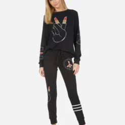 Jess Lipstick Peace -Outlet Sartoriax Store 4074 MSF 13930 BLK 07