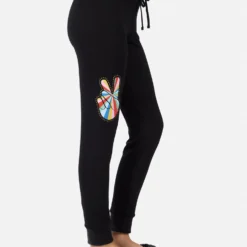 Jess Studded Stripe Peace -Outlet Sartoriax Store 4074 MSF 34638 BLK 04