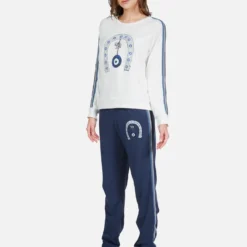 Alessia Lucky Eye Horseshoe -Outlet Sartoriax Store 4095 CSA 12794 INDNGT lucky eye horseshoe sweatpant lauren moshi 01