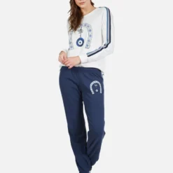 Alessia Lucky Eye Horseshoe -Outlet Sartoriax Store 4095 CSA 12794 INDNGT lucky eye horseshoe sweatpant lauren moshi 03