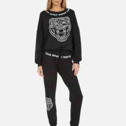 Winslet Crystal Tiger Head -Outlet Sartoriax Store 4119 MSF 33811 BLK 04
