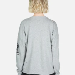 Portia Bandana Bear -Outlet Sartoriax Store Lauren Moshi Bandana Bear Distressed Pullover 2273 CHGH 13006 HEG 03