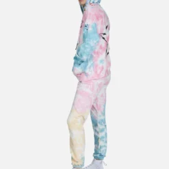 Koa Lightning Bolt Star -Outlet Sartoriax Store Lauren Moshi Lightning Bolt Star Tie Dye Hoodie 1337 CCFH 22999 KLDSCP 06