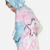 Koa Lightning Bolt Star -Outlet Sartoriax Store Lauren Moshi Lightning Bolt Star Tie Dye Hoodie 1337 CCFH 22999 KLDSCP 10