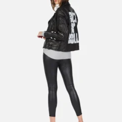 Posey Cracked RnR Spray -Outlet Sartoriax Store cracked rock n roll leather moto jacked 1322 LTR 22843 BLK 04