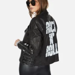 Posey Cracked RnR Spray -Outlet Sartoriax Store cracked rock n roll leather moto jacked 1322 LTR 22843 BLK 06