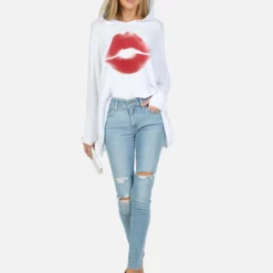 Wilma X Spray Kiss -Outlet Sartoriax Store lauren moshi X spray kiss pullover hoodie 1092 HAC X13503F WHT 02