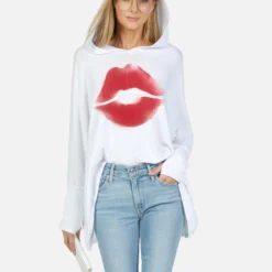 Wilma X Spray Kiss -Outlet Sartoriax Store lauren moshi X spray kiss pullover hoodie 1092 HAC X13503F WHT 03