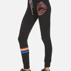 Angelina Bracelet Lip -Outlet Sartoriax Store lauren moshi clothing angelina bracelet lip made in los angeles california usa 4125 MSF 14320 BLK 02