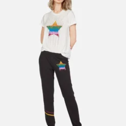 Brynn Dripping Star -Outlet Sartoriax Store lauren moshi dripping star sweatpant 4092 FTL 13234 ONYX 10