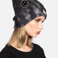 Blix Happy Peace Love -Outlet Sartoriax Store lauren moshi happy peace love patches cashmere beanie 9073 CSM 1P132 SMKCLD 02