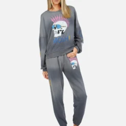 Brynn Lightning Skull -Outlet Sartoriax Store lauren moshi iconic moshi lightning skull sweatpant 092 CCF 33446 FDGPHT 02