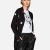Irina Lightning Elements -Outlet Sartoriax Store lauren moshi lightning elements draped cardigan 1331 BRH 33364 ONYX 01