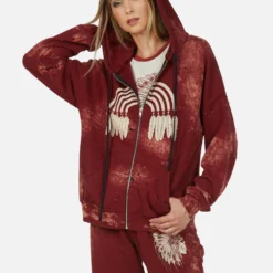 Koa Love Tribe Skull -Outlet Sartoriax Store lauren moshi love tribe skull zip up hoodie 1337 CCF 23513 VSPC 05