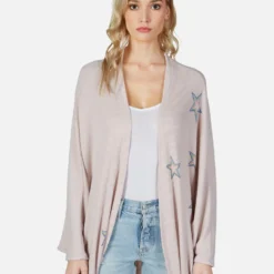 Isla Rainbow Outline Stars 21 Isla Rainbow Outline Stars -Outlet Sartoriax Store lauren moshi rainbow outline stars cardigan wrap 1058 PKH 13071 BLS 01