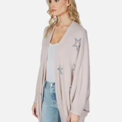 Isla Rainbow Outline Stars 23 Isla Rainbow Outline Stars -Outlet Sartoriax Store lauren moshi rainbow outline stars cardigan wrap 1058 PKH 13071 BLS 02