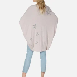 Isla Rainbow Outline Stars 24 Isla Rainbow Outline Stars -Outlet Sartoriax Store lauren moshi rainbow outline stars cardigan wrap 1058 PKH 13071 BLS 11