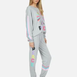 Brynn Rainbow Ray Peace 14 Brynn Rainbow Ray Peace -Outlet Sartoriax Store lauren moshi rainbow ray peace sweatpant 4092 HRP 13673 HEG 04