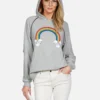Kylie Rainbow Skull Cloud -Outlet Sartoriax Store lauren moshi rainbow skull cloud pullover raglan hoodie 1375 GSA 13205E92 HEGONX 06