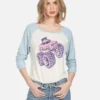 Nola Monster Truck -Outlet Sartoriax Store lauren moshi skull monster truck raglan tee 2183 TNC 13266 FDWTPRLB 03