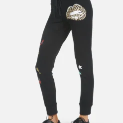 Jess Leopard Lip 15 Jess Leopard Lip -Outlet Sartoriax Store lauren moshi slim jogger jess leopard lip made in los angeles usa 4074 MSF 14294 BLK 04
