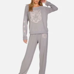 Brenna Tiger Face -Outlet Sartoriax Store lauren moshi tiger face stars pullover 1102 HAC 13307 STN 06