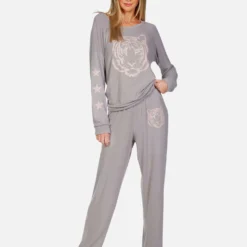 Brenna Tiger Face -Outlet Sartoriax Store lauren moshi tiger face stars pullover 1102 HAC 13307 STN 08