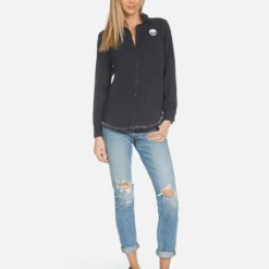 Sloane Music Skull -Outlet Sartoriax Store lauren moshi womens clothing made in usa 1221 LTW 24296 ONX 04