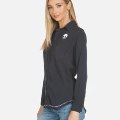 Sloane Music Skull -Outlet Sartoriax Store lauren moshi womens clothing made in usa 1221 LTW 24296 ONX 05