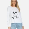 Luella Music Skull -Outlet Sartoriax Store lauren moshi womens clothing made in usa 2254 CTT 14295 WHT 01