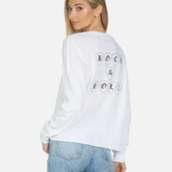 Luella Music Skull -Outlet Sartoriax Store lauren moshi womens clothing made in usa 2254 CTT 14295 WHT 03