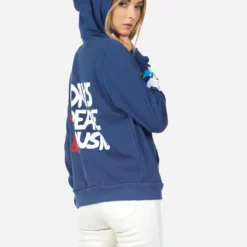 Lennox Woodstock Peace -Outlet Sartoriax Store lauren moshi woodstock peace zip up hoodie 1287 CSA 23455 INKBL 06