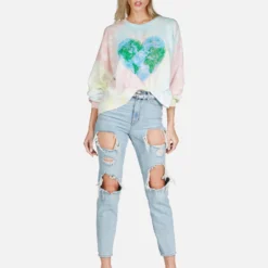 Sachi World Love -Outlet Sartoriax Store lauren moshi world love tie dye pullover 1367 FTL 13106 TPCTW 05