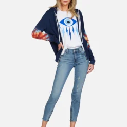 Lennox Yellow Lightning -Outlet Sartoriax Store lauren moshi yellow lightning zip up hoodie tie dye sunburst 1287 CSA 23147 SNBST 04