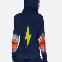 Lennox Yellow Lightning -Outlet Sartoriax Store lauren moshi yellow lightning zip up hoodie tie dye sunburst 1287 CSA 23147 SNBST 09